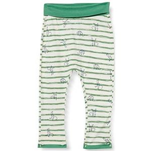 Sanetta Babybroek van gebreide stof, beige vrijetijdsbroek, Witte whisper., 56 cm