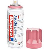 edding 5200 permanent spray - stijlvol mauve mat - 200 ml - acrylverf voor het lakken en versieren van glas, metaal, hout, keramiek, kunststof, canvas - lakspray, acrylspray, verfspray