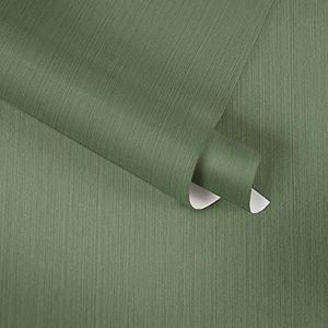 Michalsky Living Unitbehang Change is good behang effen kleur vliesbehang groen mat fijn gestructureerd 379875
