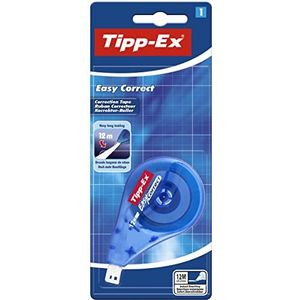 Tipp-Ex Correctieroller Easy Correct, voor zijdelingse correctie, 4,2 mm x 12 m, blister Single 1 Stuk wit