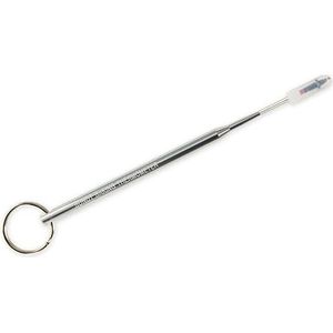 Nordic Ware Herbruikbare Bundt Bakken Thermometer, Metalen Cake Tester Spies, Bakapparatuur voor het Testen van Cake Temperatuur, Kleur: Zilver