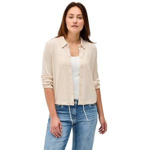 Cecil - Lichtgewicht Crêpe Jas - Beige - Dames