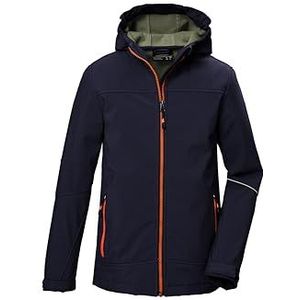 Waterafstotend Softshelljack - Navy - Polyester - Met Capuchon en Reflectoren