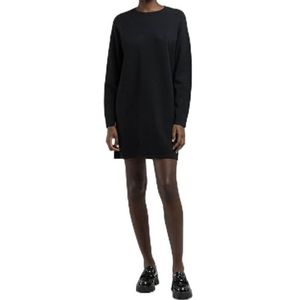 Replay Oversized gebreide damesjurk, 098 Black, S
