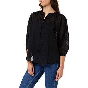 Peppercorn Freya-shirt voor dames, Zwart, XL