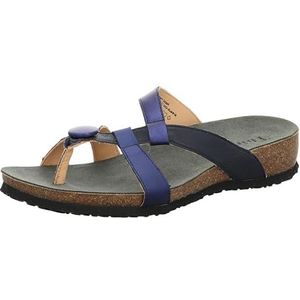 Think Julia duurzame teenslippers voor dames, marineblauw/combi 8020, 43 EU, Navy Combi 8020, 43 EU