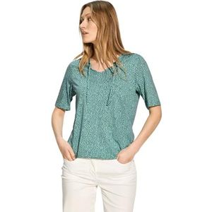 Tuniek T-shirt met print, Adriatic Green, XS