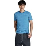 G-STAR RAW Heren Slim T-Shirt, meerdere kleuren (Lake/Lapis Blue Stripe C339-D953), XL, meerdere kleuren (lake/lapis Blue Stripe C339-d953), XL