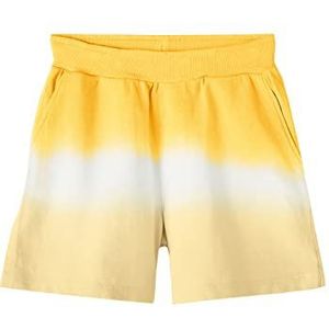 NAME IT Meisjes NKFJEMSI Sweat UNB Shorts, Aspen Gold, 134, aspen goud, 134 cm