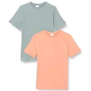 s.Oliver Junior Jongens 2-Pack T-shirt, oranje, 140, oranje, 140 cm