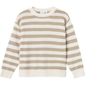 NAME IT Nmfviranja Ls Knit gebreide trui voor meisjes, Pure kasjmier, 92
