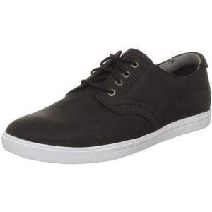 Timberland Newmarket FTB_ek Newmarket Lp Ox, Sneakers voor heren, Schwarz Nubuck Zwart, 45.5 EU