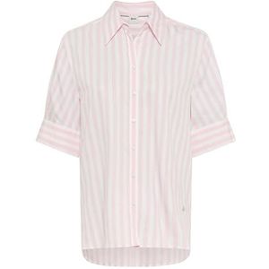 Brax - Vic - Overhemdblouse - Viscosemix - Relaxed Fit, 1/2-Mouwen