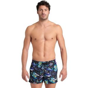 ARENA Fun Planet X-short zwembroek voor heren, Zwart Multi, XL