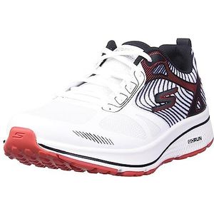 Skechers Heren Go Run Consistent Sneaker, Wit, 41 EU