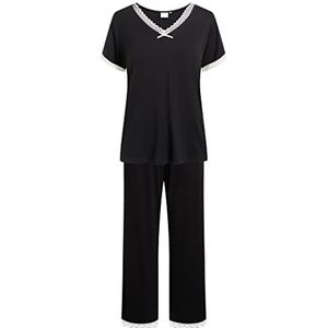 CCDK Copenhagen Jordan Pyjama voor dames, pajama set, zwart, XL