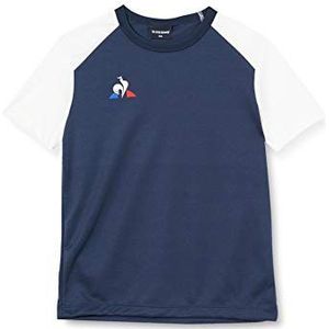 Le coq Sportif Nr. 8 T-shirt, korte mouwen, voor kinderen, kinderjurk, blauw, 8 A