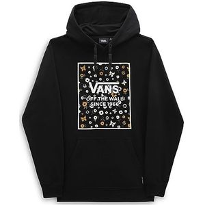 Vans Heren Hooded Sweatshirt Boxed Hoodie, Zwart, S, Zwart, S