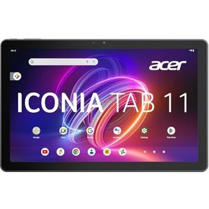 ACER Iconia Tab P11 Tablet touchscreen 11 inch 2K, 8 GB RAM, 128 GB geheugen, Android 14 + portfolio hoes