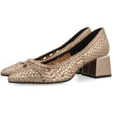 GIOSEPPO Nitra - Casual Schoenen - Lood - Leren - Vlechtwerk