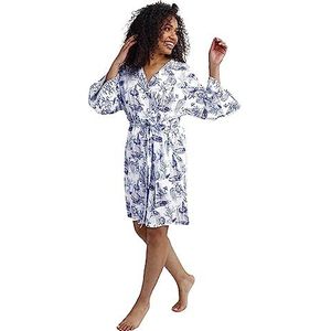 Vera Bradley Dames Cozy Knit Robe (Extended Size Range) Badjas, Waves Toile, L-x-L, Golven Toile, L-XL