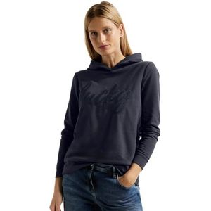 Cecil Hoodie met lange mouwen, Night Sky Blue, S