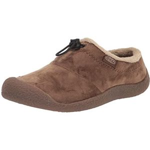 KEEN Slipper Howser 3 dia dames klompen , Dark Earth Velours , 35 EU