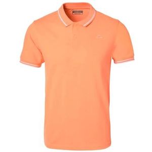 Kappa heren T-shirt ezio corporate man, Oranje/Wit, 3XL