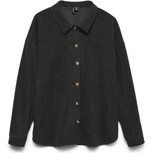Vmcleo Oversize shirt WVN Ga, zwart, S