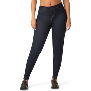 No nonsense Stretch denim leggings voor dames - comfortabele en stijlvolle broek, Donkere Denim, L