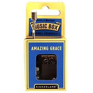 Kikkerland Amazing Grace Crank Music Box