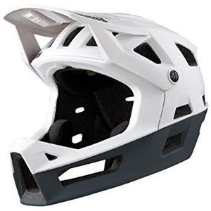IXS Trigger FF Integraalhelm voor mountainbike, volwassenen, uniseks, wit, ML (58-62 cm)