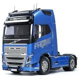 TAMIYA 56375 1:14 RC Volvo FH16 XL 750 4 x 2 - bouwpakket voor montage, RC truck, op afstand bestuurbare vrachtwagen, constructiespeelgoed, modelbouw, knutselen, ongelakt