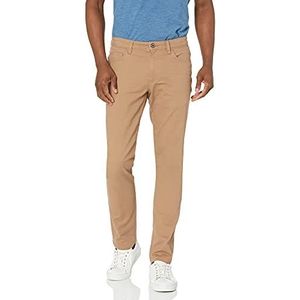 Amazon Essentials Skinny-Fit 5-Pocket Comfort Stretch Chino Pant voor heren (voorheen Goodthreads), licht kaki bruin, 40W x 34L