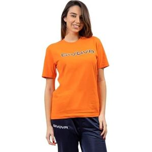 GIVOVA T-shirt van katoenen spot, Neon Oranje, 4XL