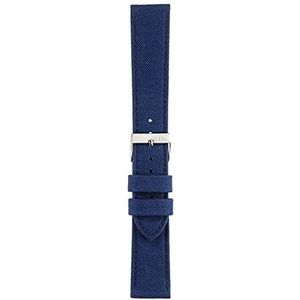 Morellato Leren armband voor herenhorloge CORDURA/2 blauw 24 mm A01U2779110061CR24, blauw, 24mm, riemen