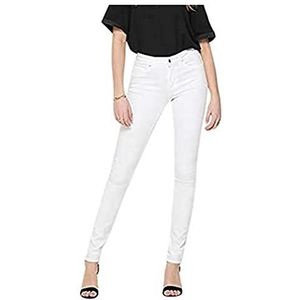 ONLY Skinny jeans voor dames, wit (white white), (XS) W x 30L