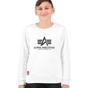 Alpha Industries - Basic Small Logo - Sweater - Grijs - 80% Katoen, 20% Polyester