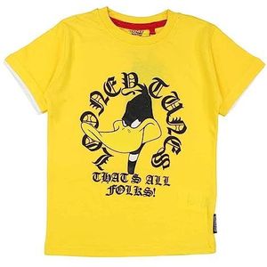 ELEVEN PARIS T-shirt voor jongens, Geel, 6 Jaren