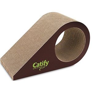 Best Pet Supplies Catify Droplet Kartonnen Kat Scratcher met Catnip