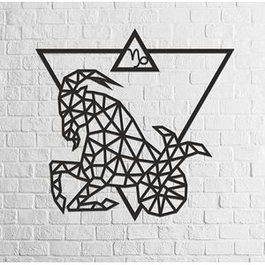EWA Eco-Wood-Art - Houten puzzels voor interieur en design - Polygonale puzzel sterrenbeeld:steenbok - souvenir, geschenk, keuken, wooncultuur, interieur - 339 stuks