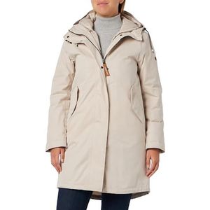 camel active Texxactive damesmantel in katoenlook, bruin, 38