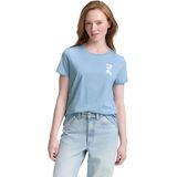 TOM TAILOR Denim T-shirt voor dames, 38246 - Glacier Blue, XL