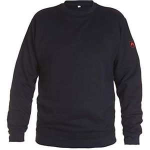 Hydrowear 043470 Malaga Sweater, 60% Modacryl/38% Katoen/2% Antistatische vezels, 3X-Large Mate, Navy