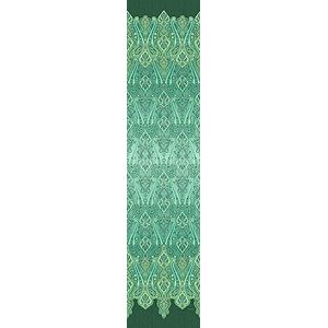 Bassetti RAGUSA foulard 100% katoen in de kleur dennengroen V1, afmetingen: 270x270 cm - 9325941