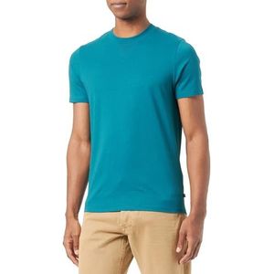 Q/S by s.Oliver T-shirt voor heren, korte mouwen, blauw groen, XS, blauwgroen, XS