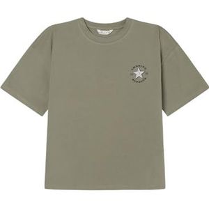 Springfield Nieuw structuurhemd met boomborduurwerk, kaki, XS