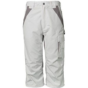 Planam Maat XXL heren Plaline ¾-broek zuiver wit zink model 2553