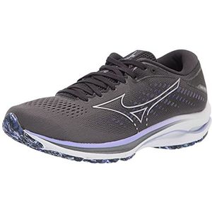 Mizuno Wave Rider 25 hardloopschoen voor dames, Zwart geworden parel, 43 EU