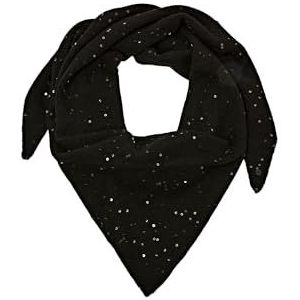 ESPRIT Dames 113EA1Q317 sjaal, 001/zwart, 1 maat, 001/Black, Eén Maat